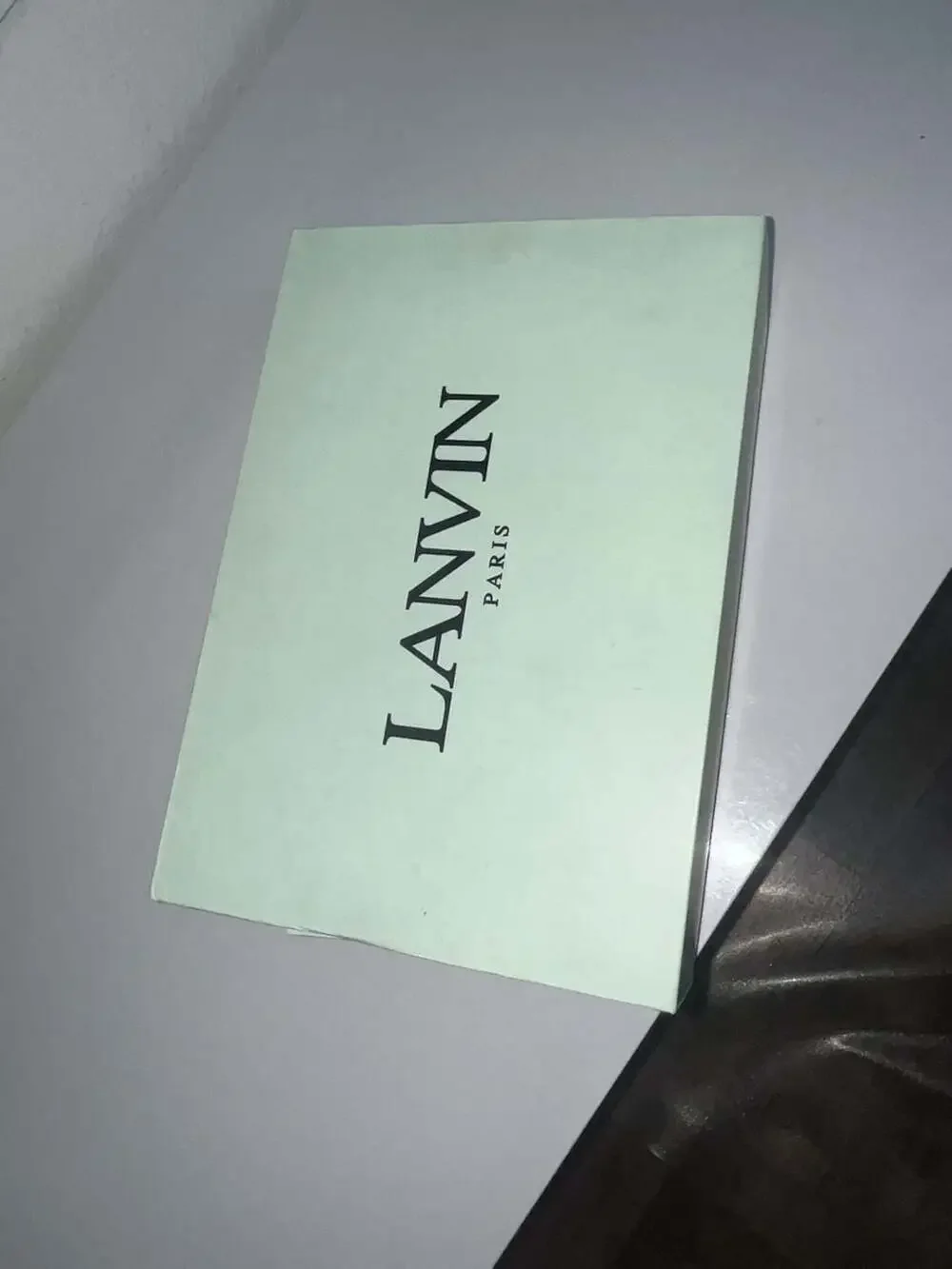Lanvin curb sneakers